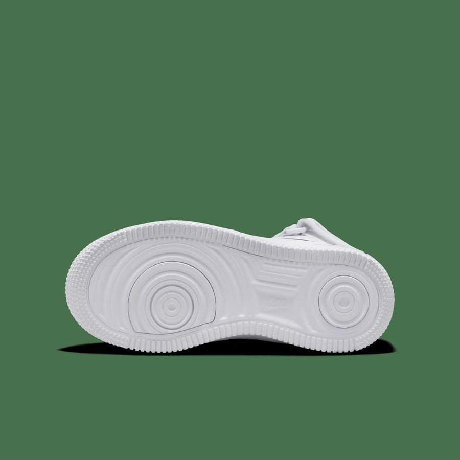 Nike Air Force 1 Mid EasyOn Big Kid WHITE/WHITE-WHITE