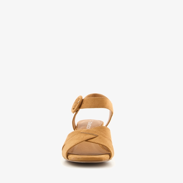 Blue Box dames sandalen met hak bruin