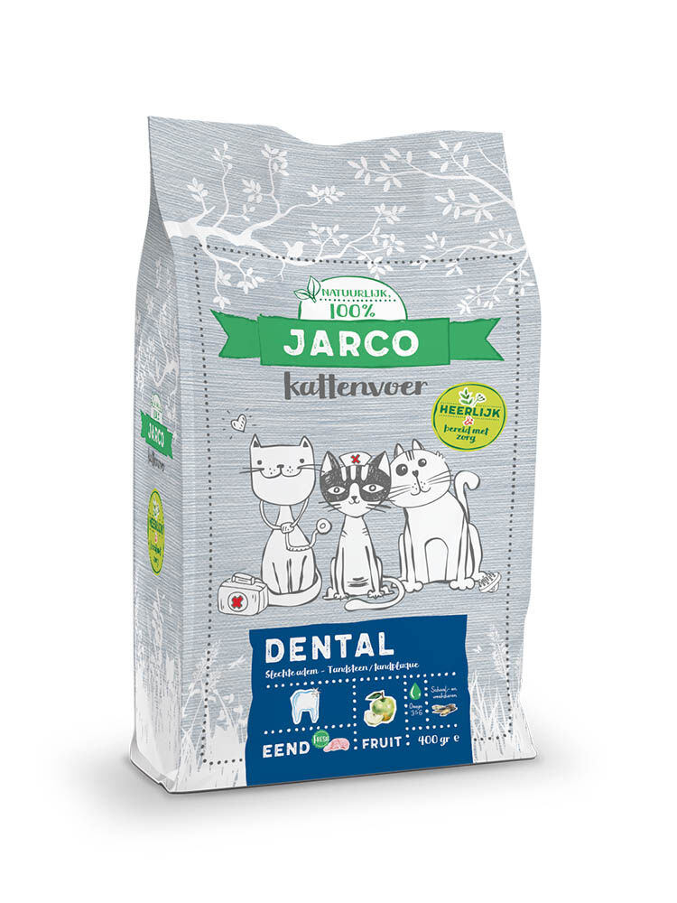 Jarco Dental - Kattenvoer - 2 Kilogram - eend