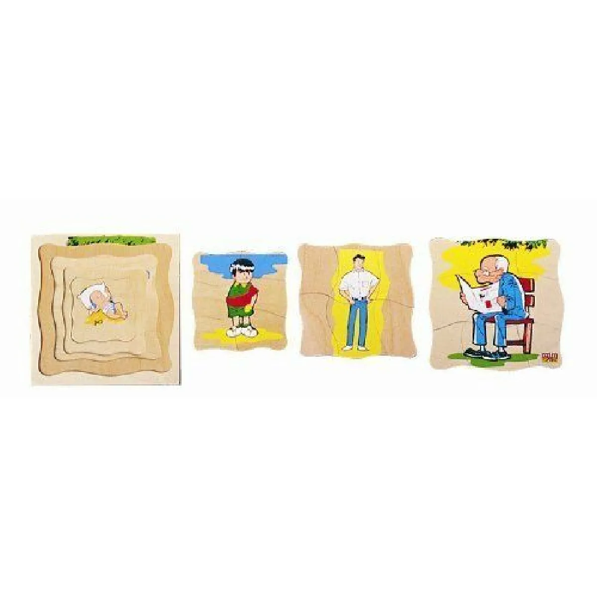 Bsm Edufun Puzzle - Grand Papa