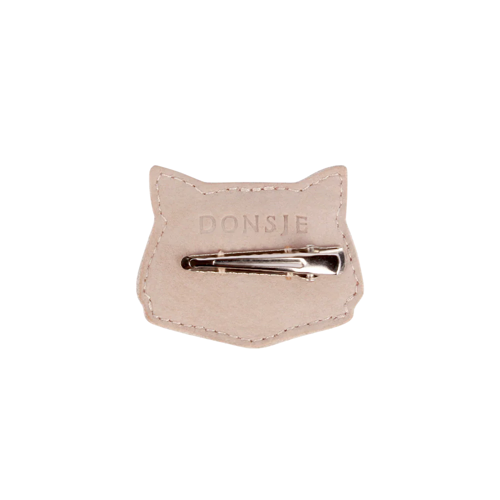 Josy Classic Hairclip | Cat | Lilac Nubuck