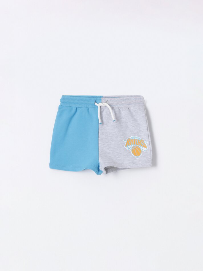 Conjunto de camisa e calção KNIKS NBA - Salmão