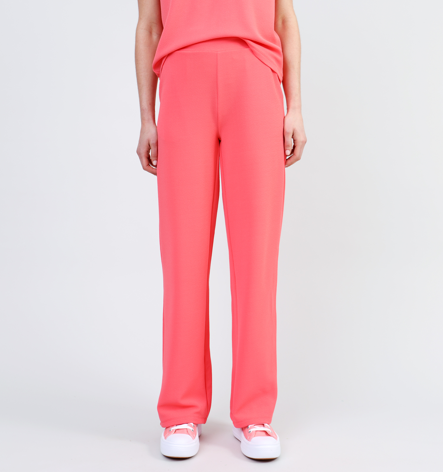 Wijde broek oranje