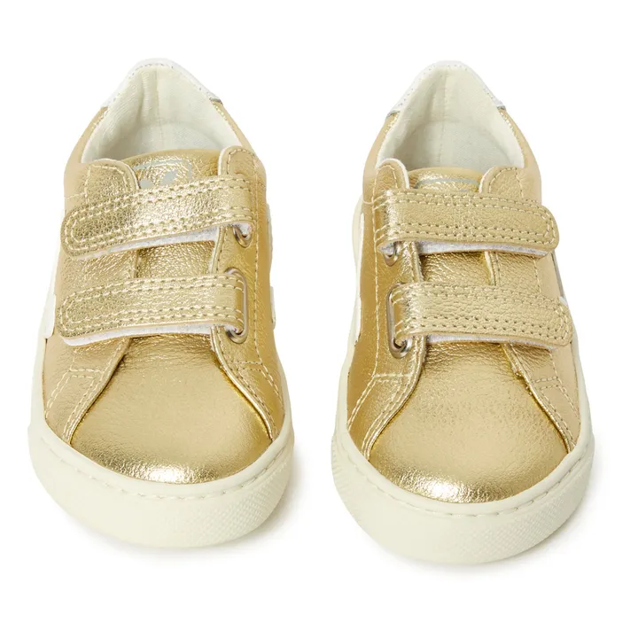 Veja Baskets Scratchs Esplar Cuir | Doré