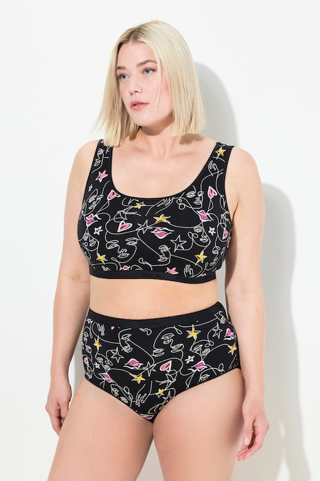 Maxislips, 3er-Pack, High Waist