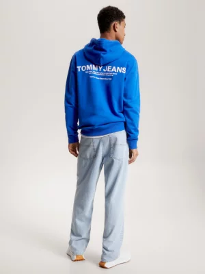 Moletom com Capuz Estampado com Logo