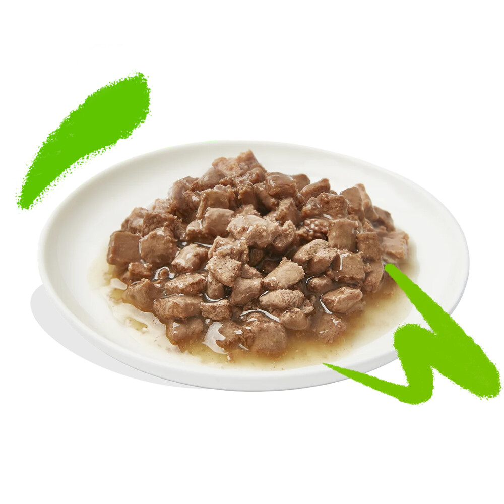 Edgard & Cooper Kattenvoer Chunks Lam - Kip85 gr