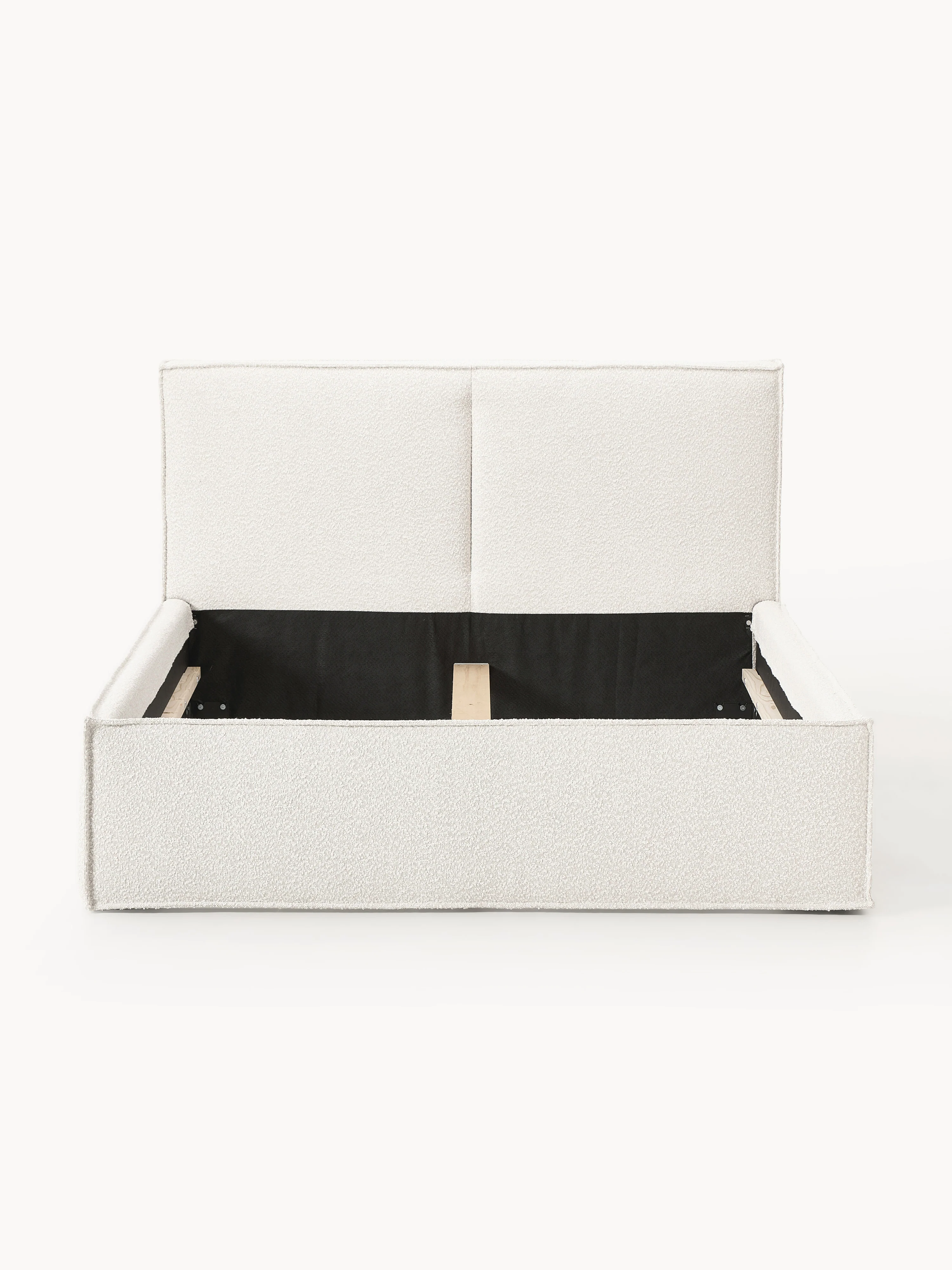 Bouclé gestoffeerd bed Dream