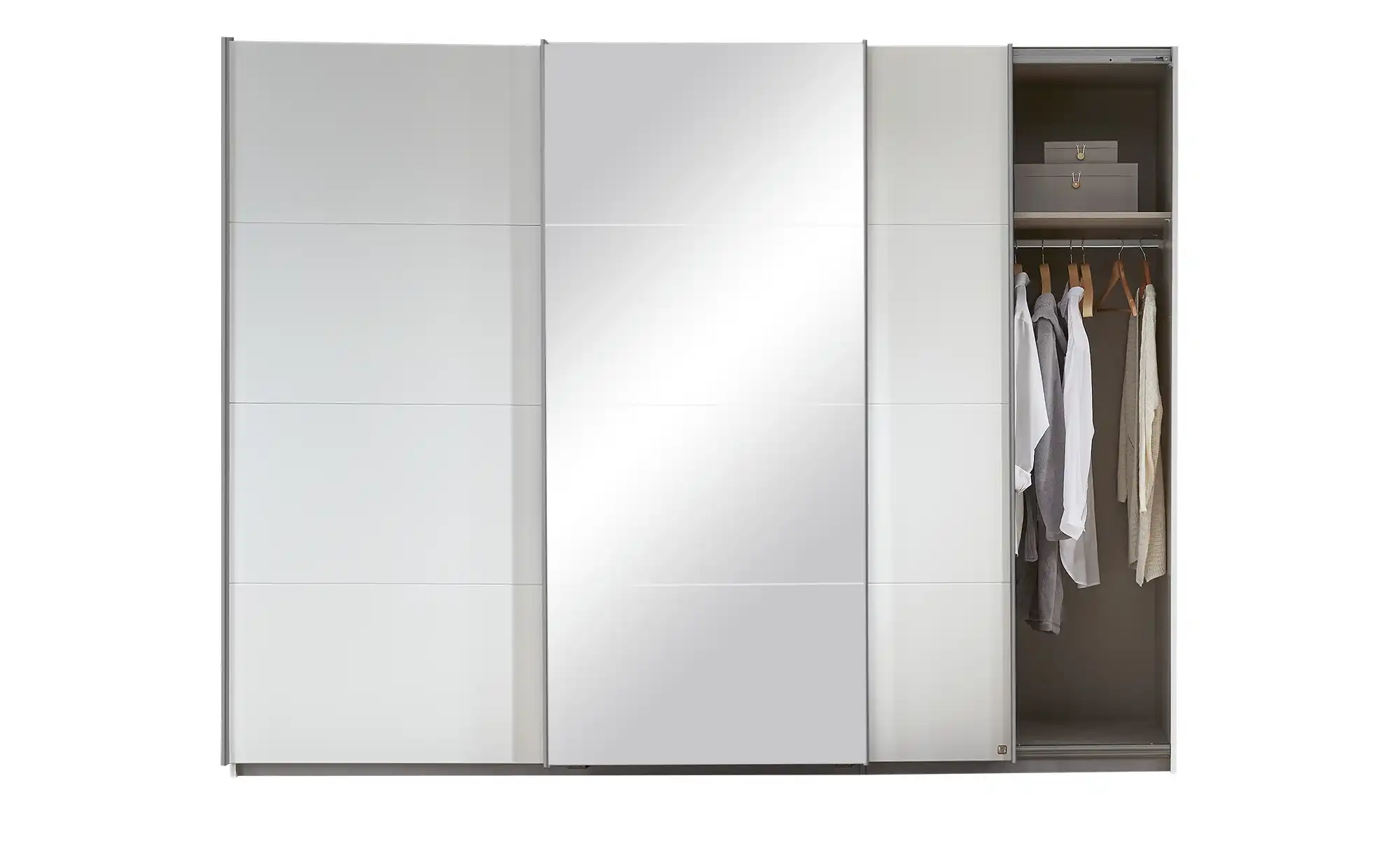 Schwebetürenschrank mit großer Spiegeltür Coventry