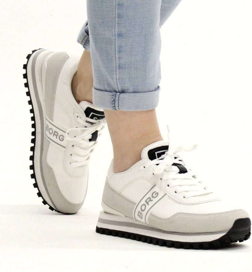 Björn Borg Lage Top Mode Sneaker R2000 EXT White Dames