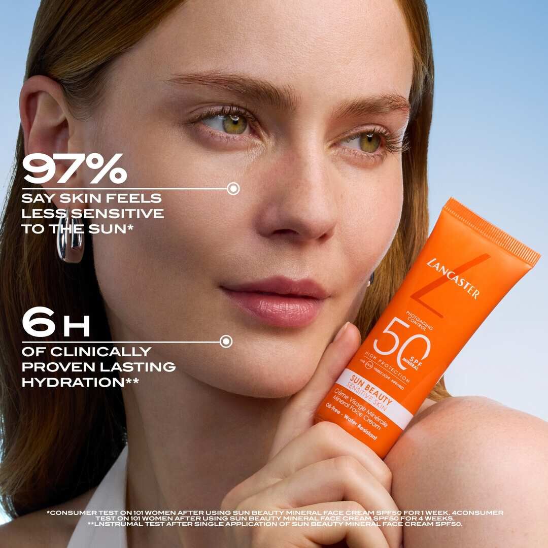 LANCASTER Sun Sensitive Mineral Face Cream SPF50 - 50ml