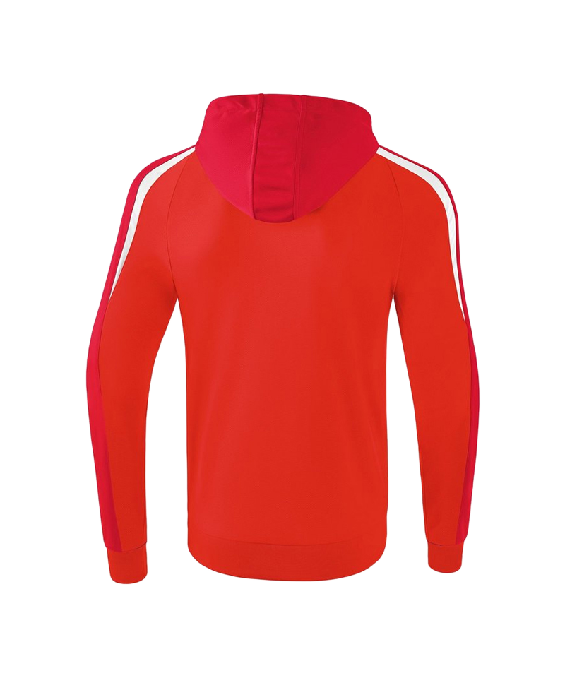 Erima Liga 2.0 Kapuzenjacke Rot Weiss