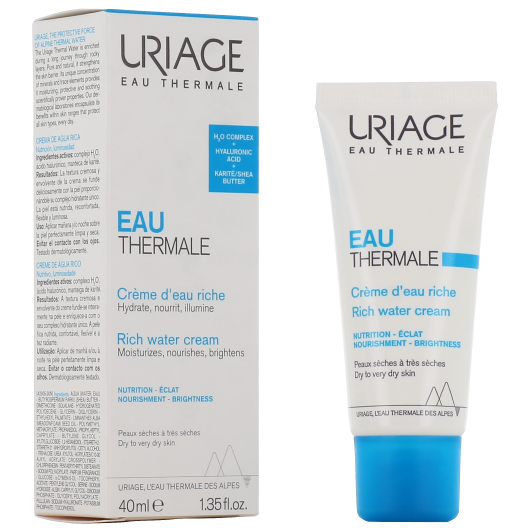 Crème hydratante riche Eau Thermale Uriage