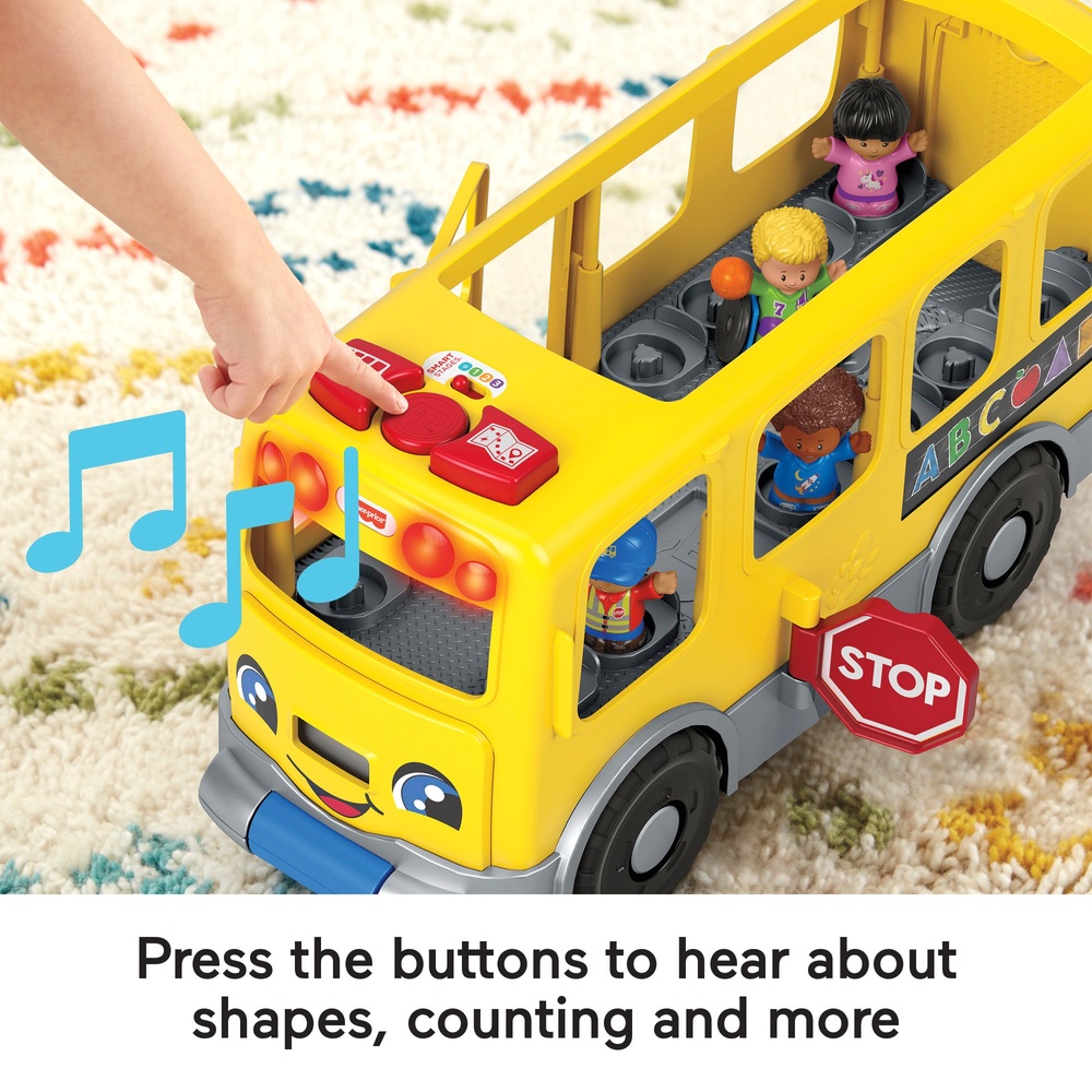 Fisher-Price Little People Großer gelber Schulbus