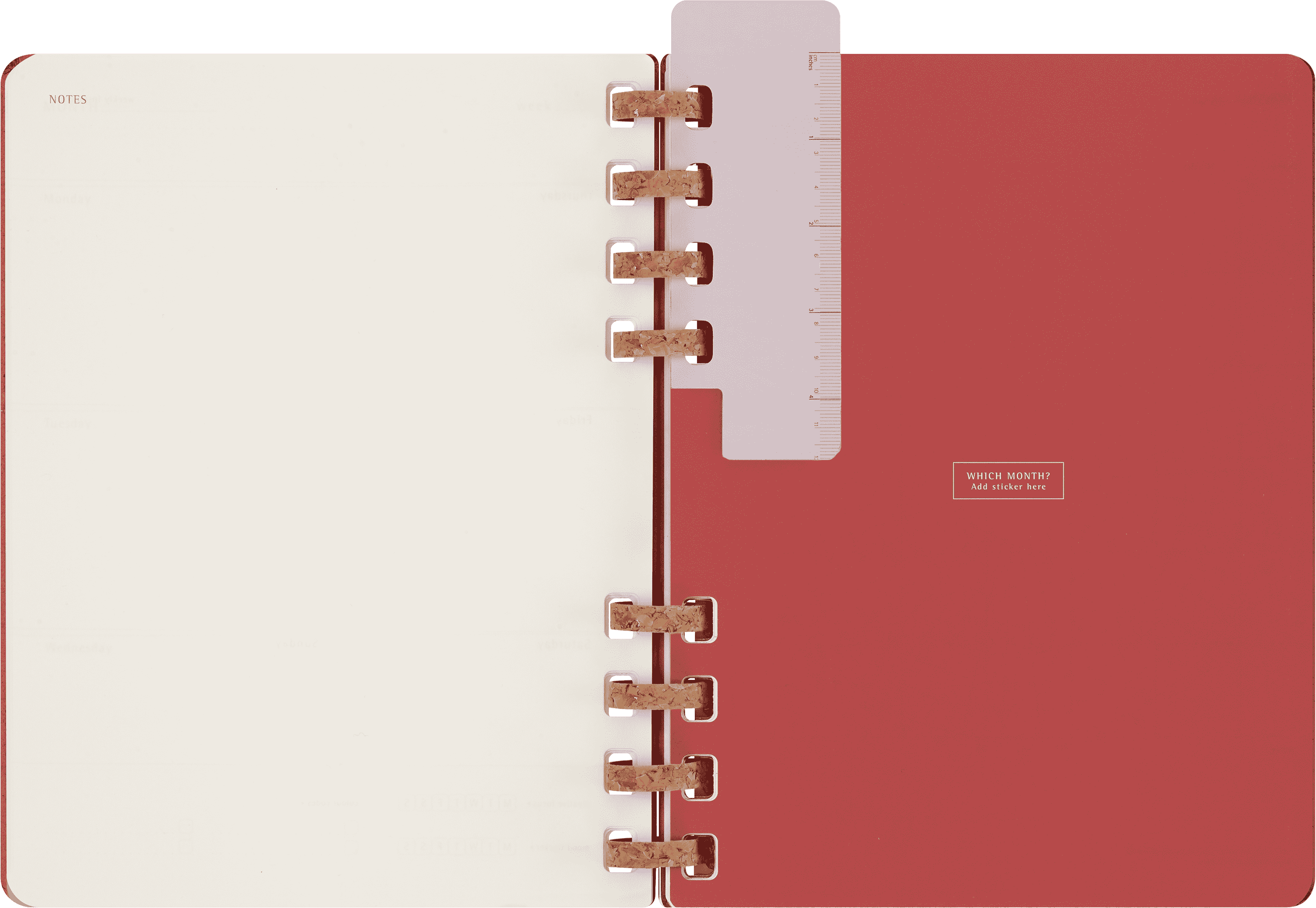 Undated Life Planner XL Weekly and Monthly, Spiral