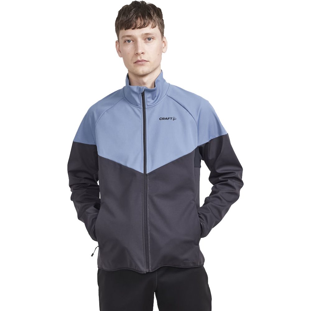 Craft Core Glide Block Langlaufjacke Herren flow slate