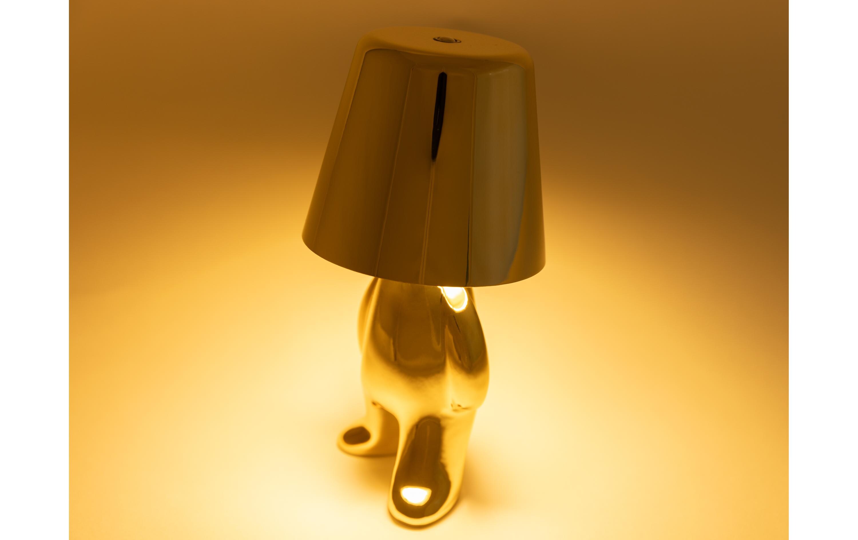 LED Stimmungslicht CAPTAIN GoldPortable Akku-Tischleuchte