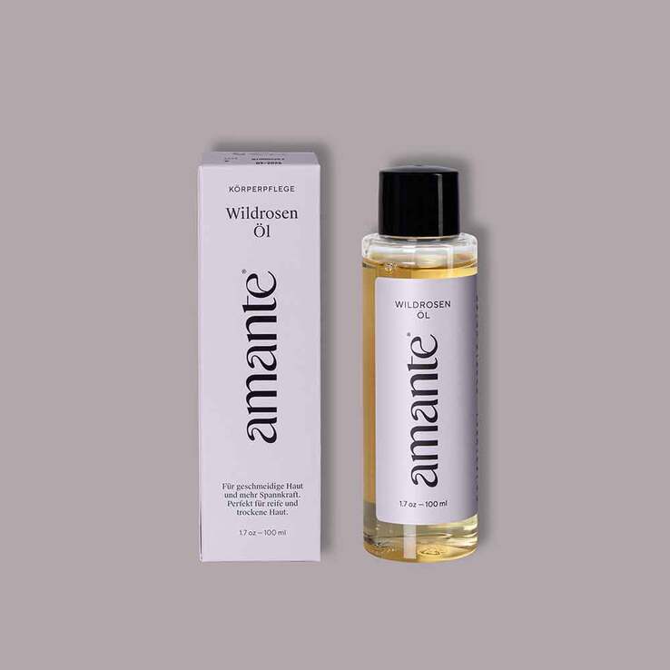Wildrosenöl 100% rein Hautpflegeöl Amante, 100 ml