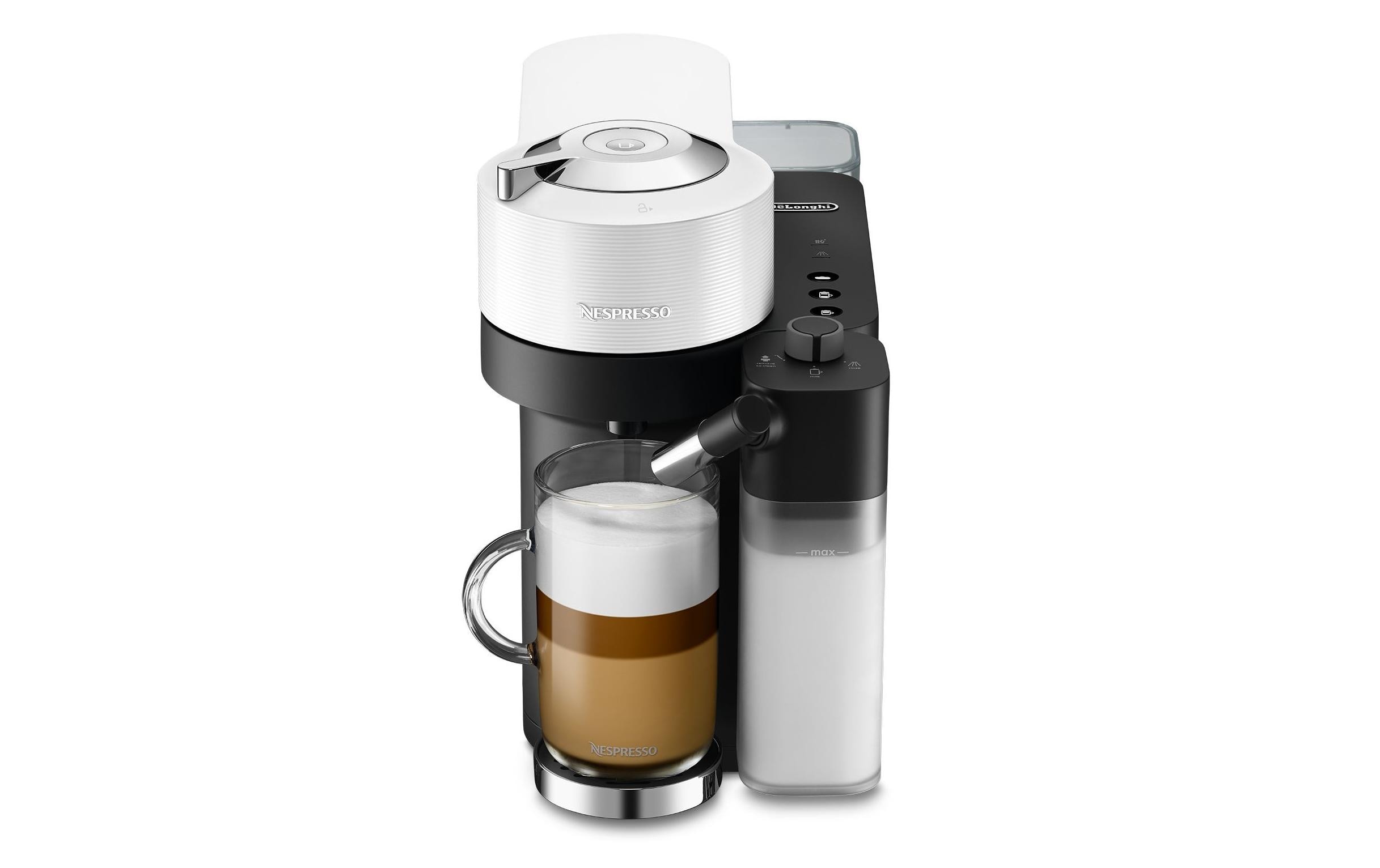 Kaffeemaschine Nespresso Vertuo Lattissima ENV300.W Weiss<br>Kaffeemaschine