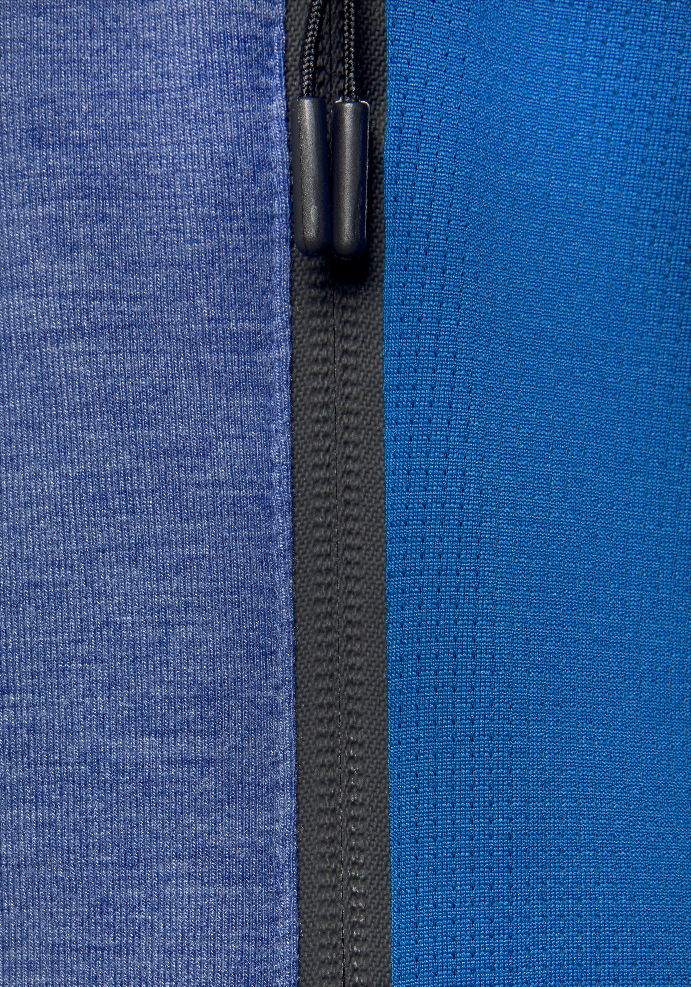 AUTHENTIC LE JOGGER Kapuzenpullover , melierte Optik, mit Reissverschlusstasche