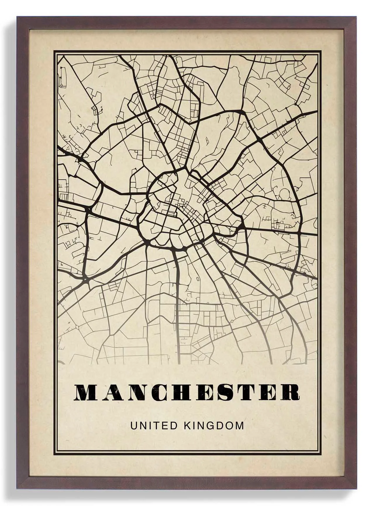 Manchester City Sepia