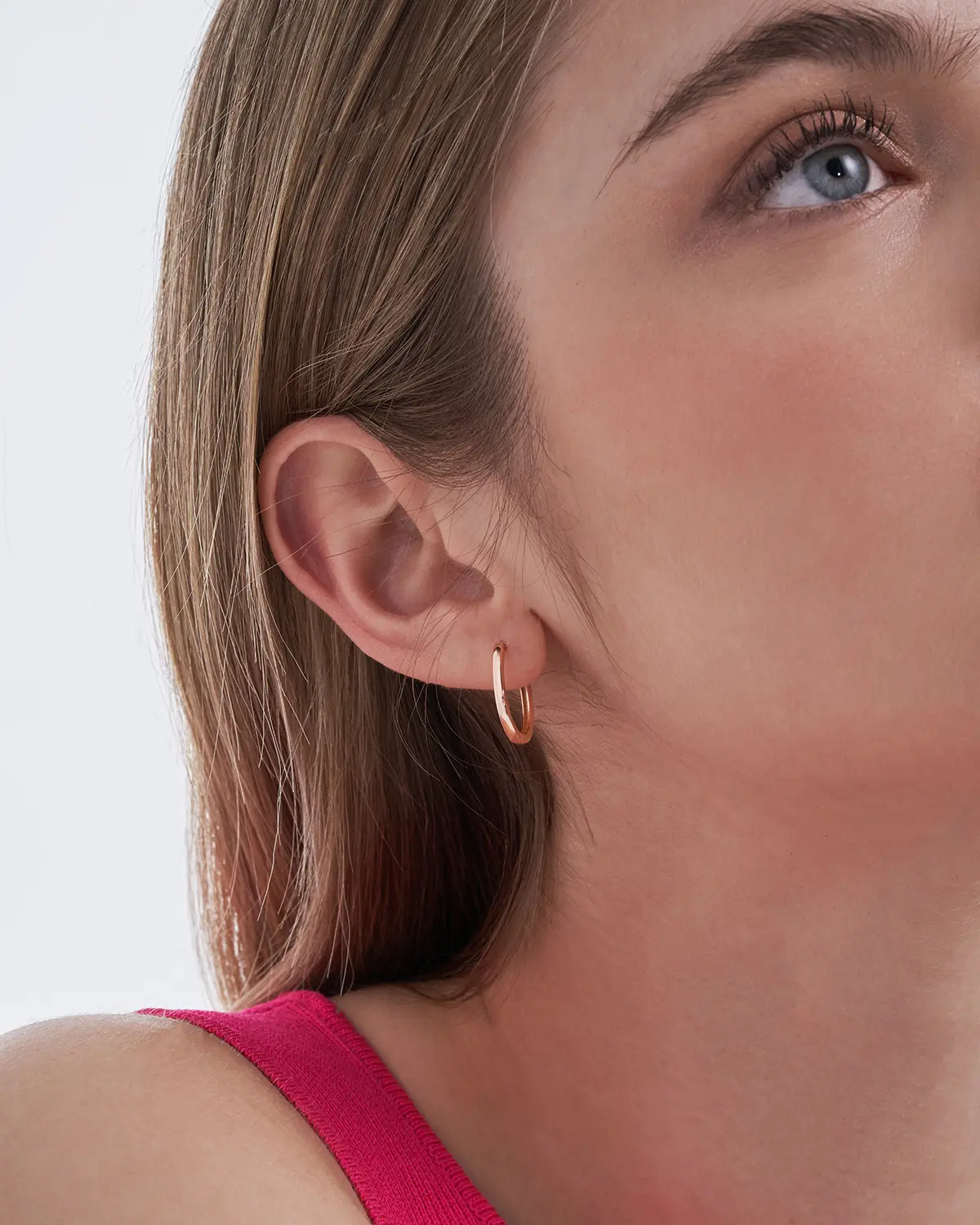 Creolen - Oval Rosegold