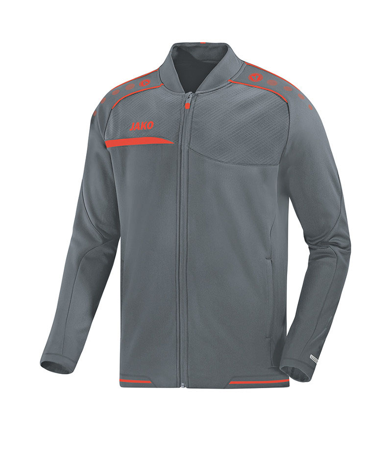 JAKO Prestige Clubjacke Trainingsjacke Grau F40