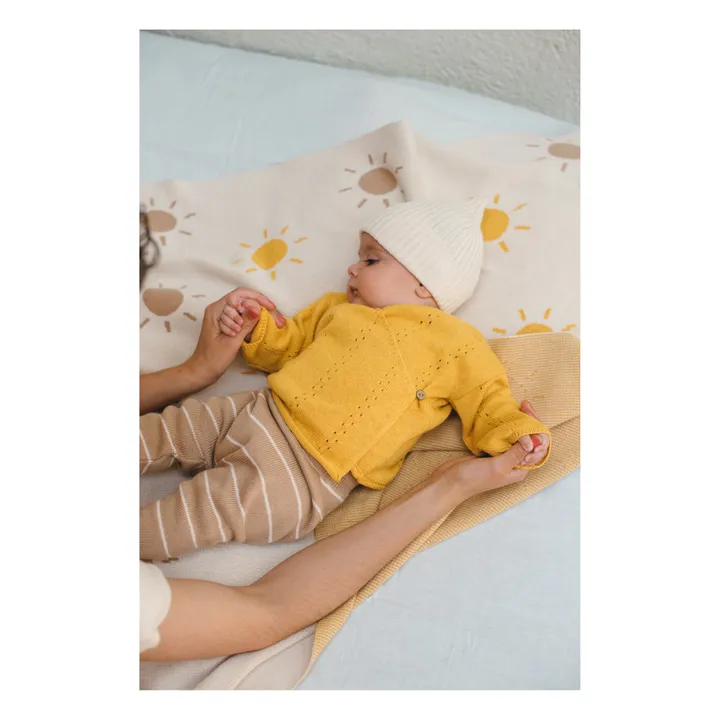 Bayiri Legging Tricot Coton Bio  | Sable
