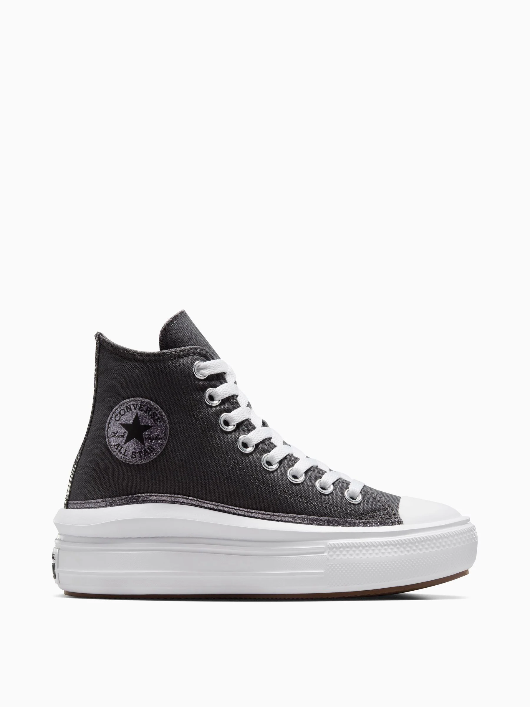 Converse Chuck Taylor Teen Move Glitter High Trainers