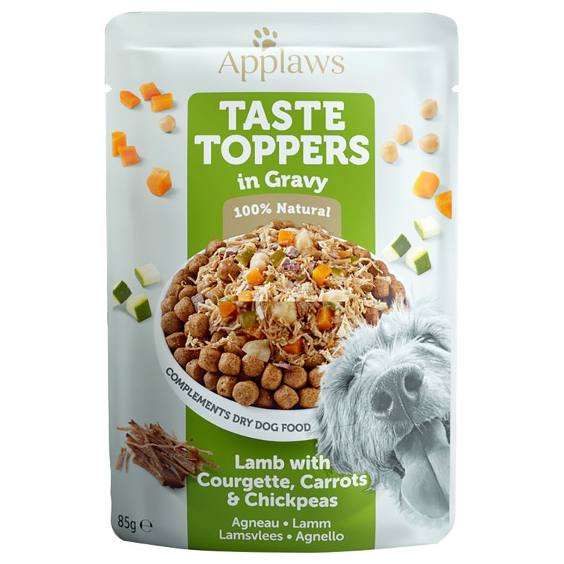 Lot mixte Applaws Taste Toppers 6 x 85 g pour chien