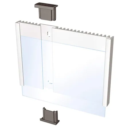 Durable 480123 Türschild Info Sign, 149 x 105,5 mm, metallic silber