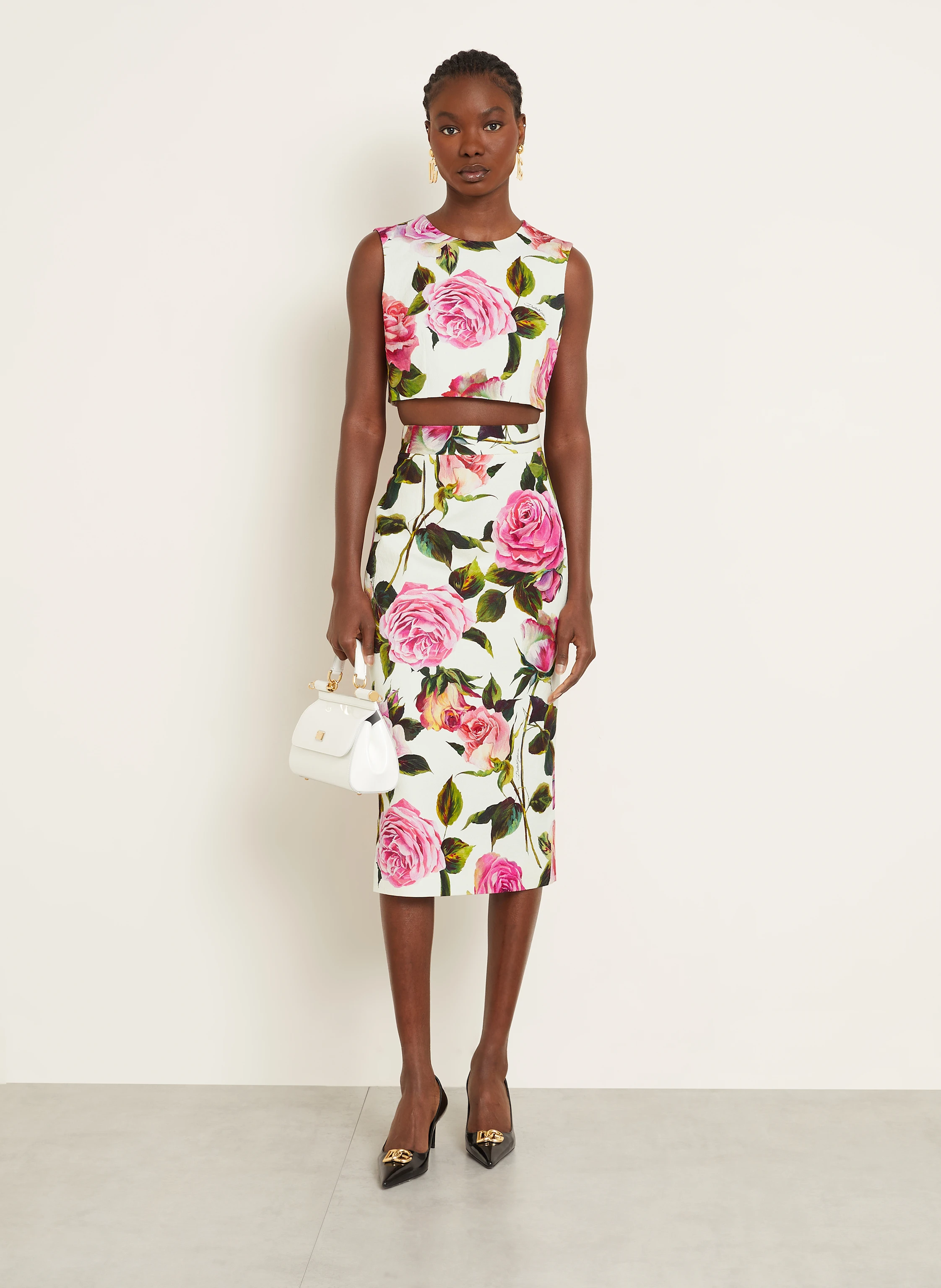 DOLCE & GABBANA Cropped-Top