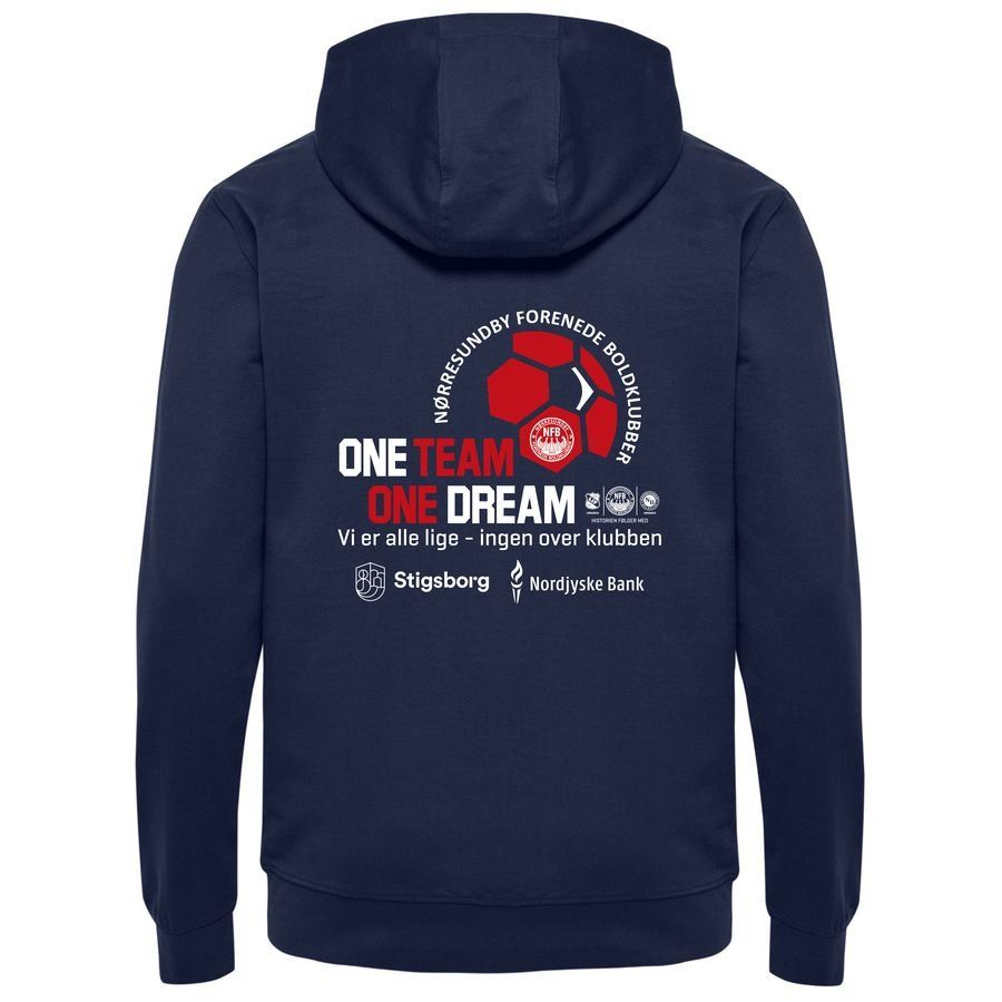 NFB One Dream/ One Team Sweat à Capuche - Bleu Marine
