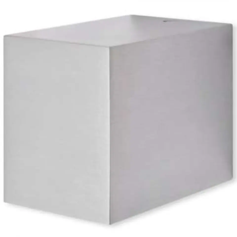 vidaXL - Buitenlamp - Zilver - Aluminium - 6.8 x 9.2 x 8.1 cm - 2 stuks