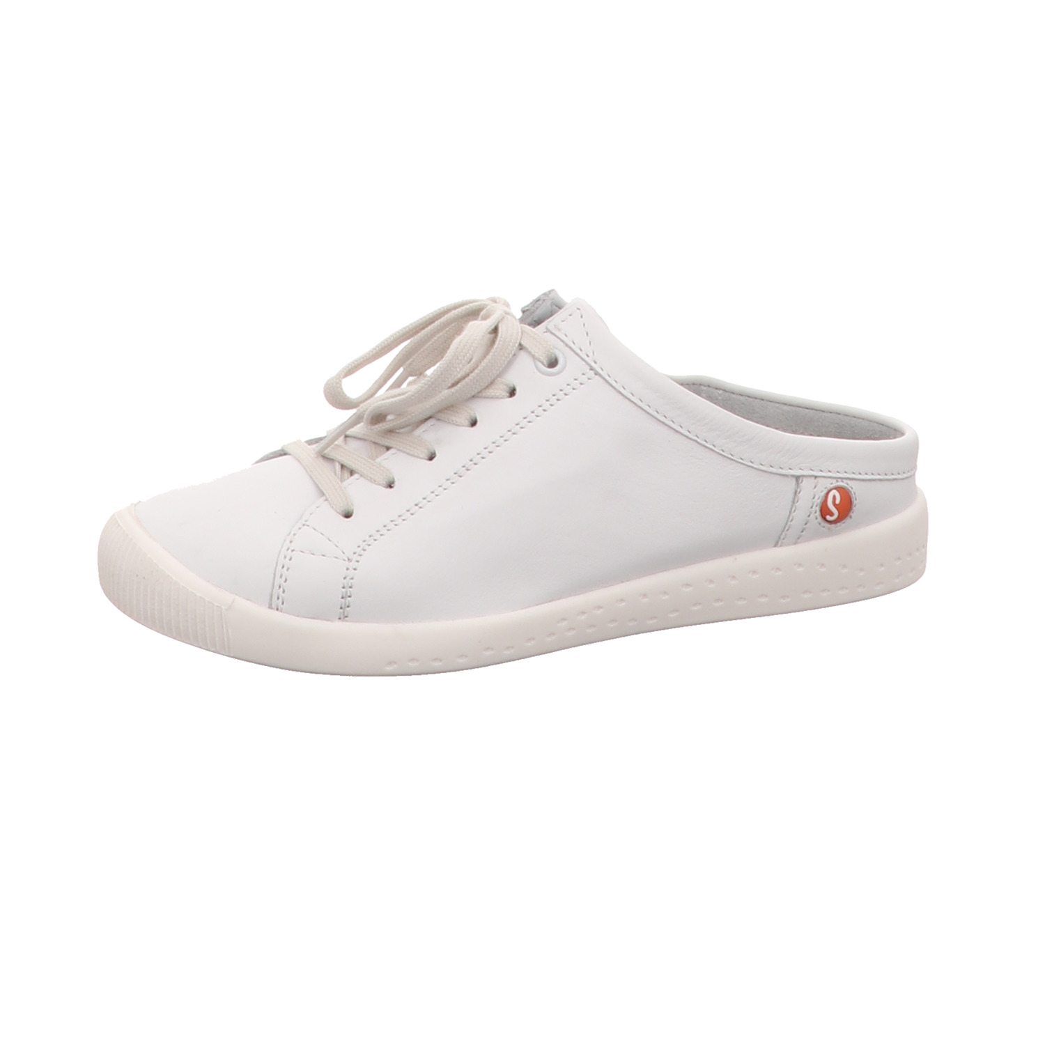 Softinos Pantoletten weiß weiss/weiss kombi