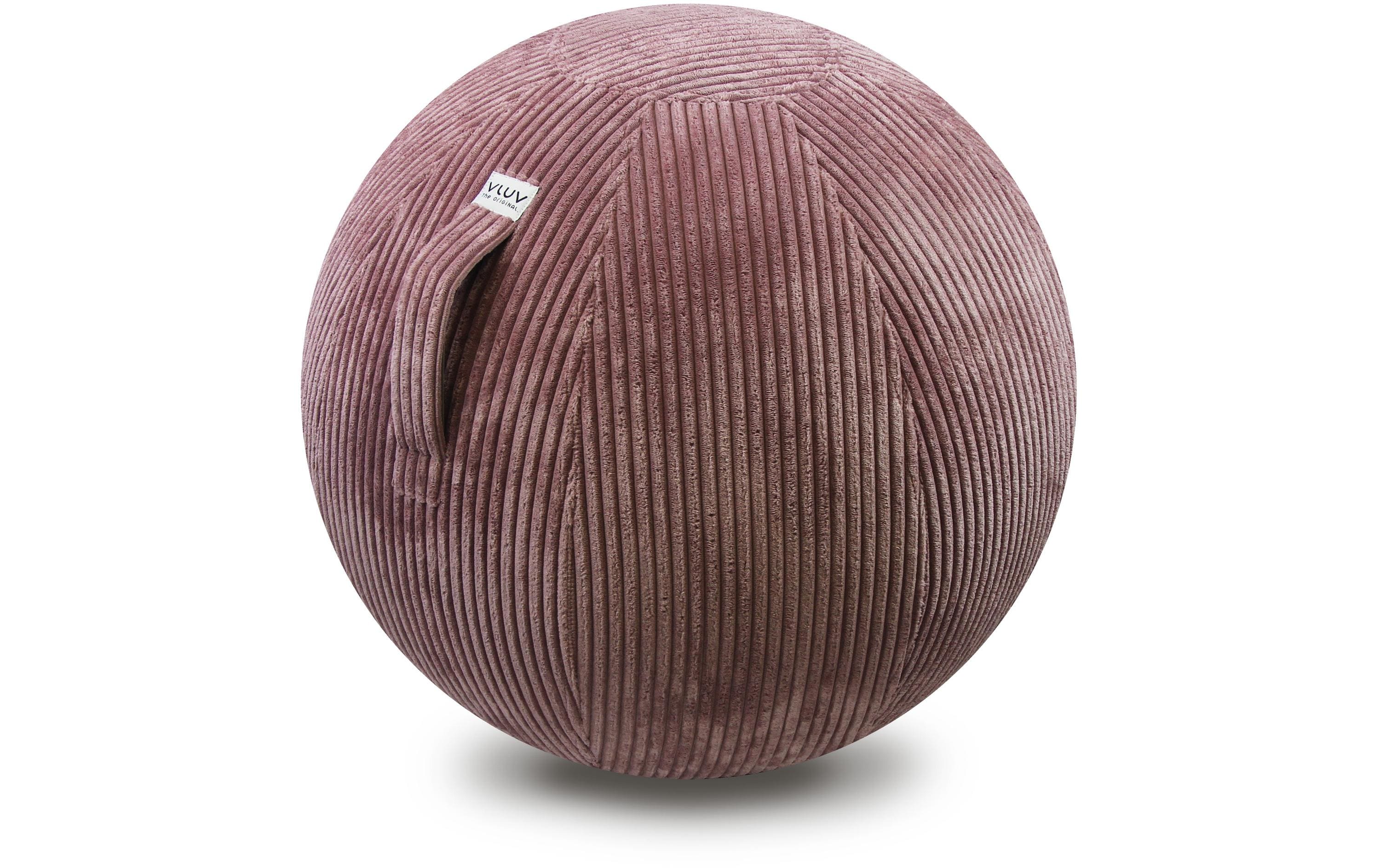 Sitzball Vlip Ø 60-65 cm, Rosewood<br>Sitzball aus Stoff