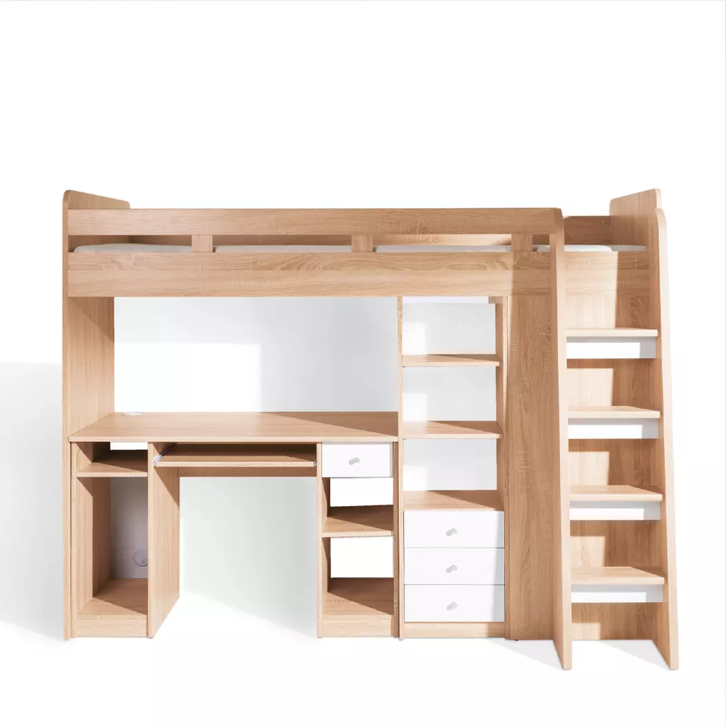 Hochbett Unit 90 x 200 cm