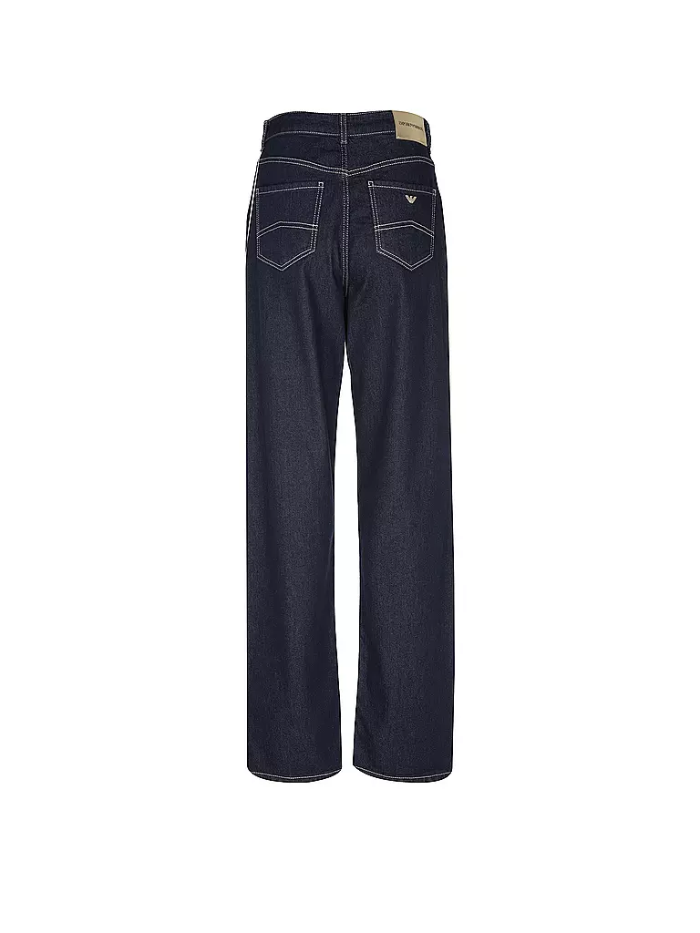 EMPORIO ARMANI Jeans Wide Leg Fit  blau