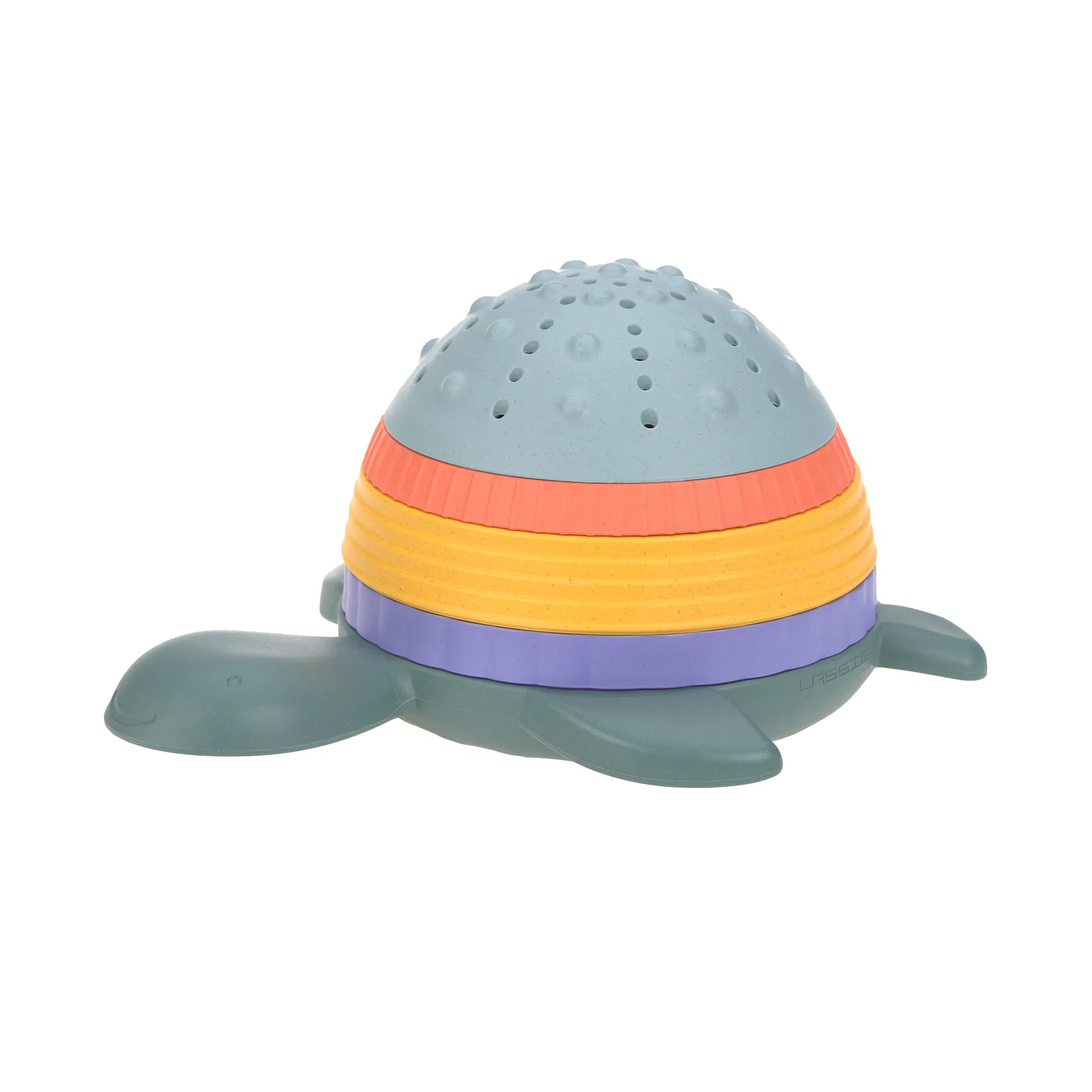 Lassig Lassig stacking toy turtle green