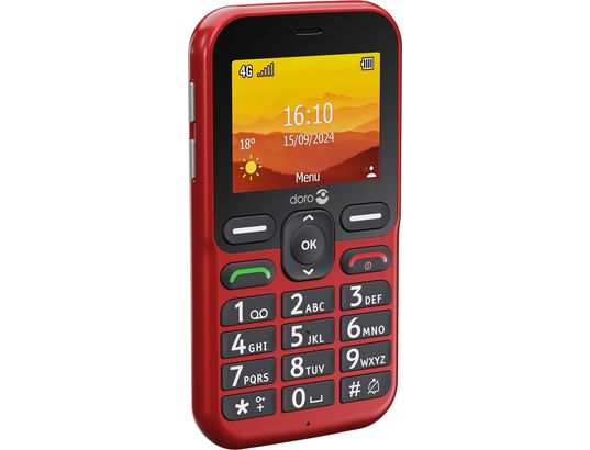 DORO - Téléphone mobile Leva L10 Rouge