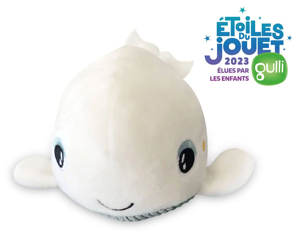 PELUCHE LUMINEUSE SHAKIES BALEINE MINI VEILLEUSE