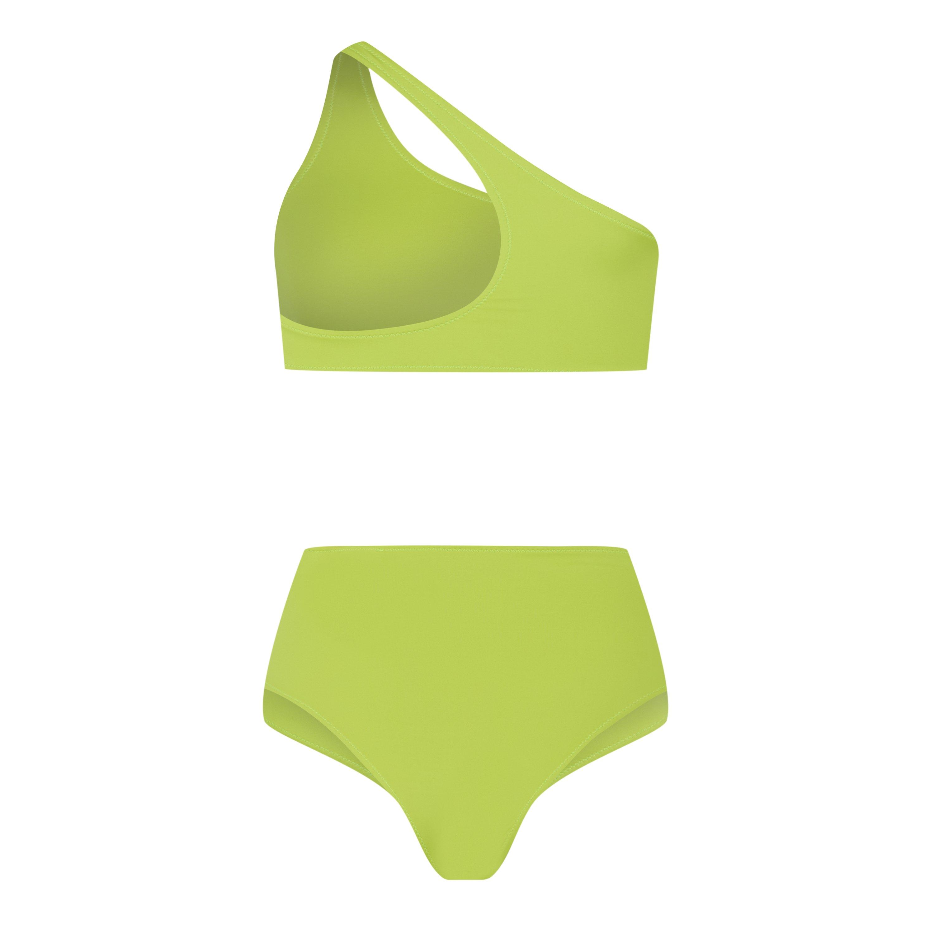 Off White 2 Piece Logo Bikini Set