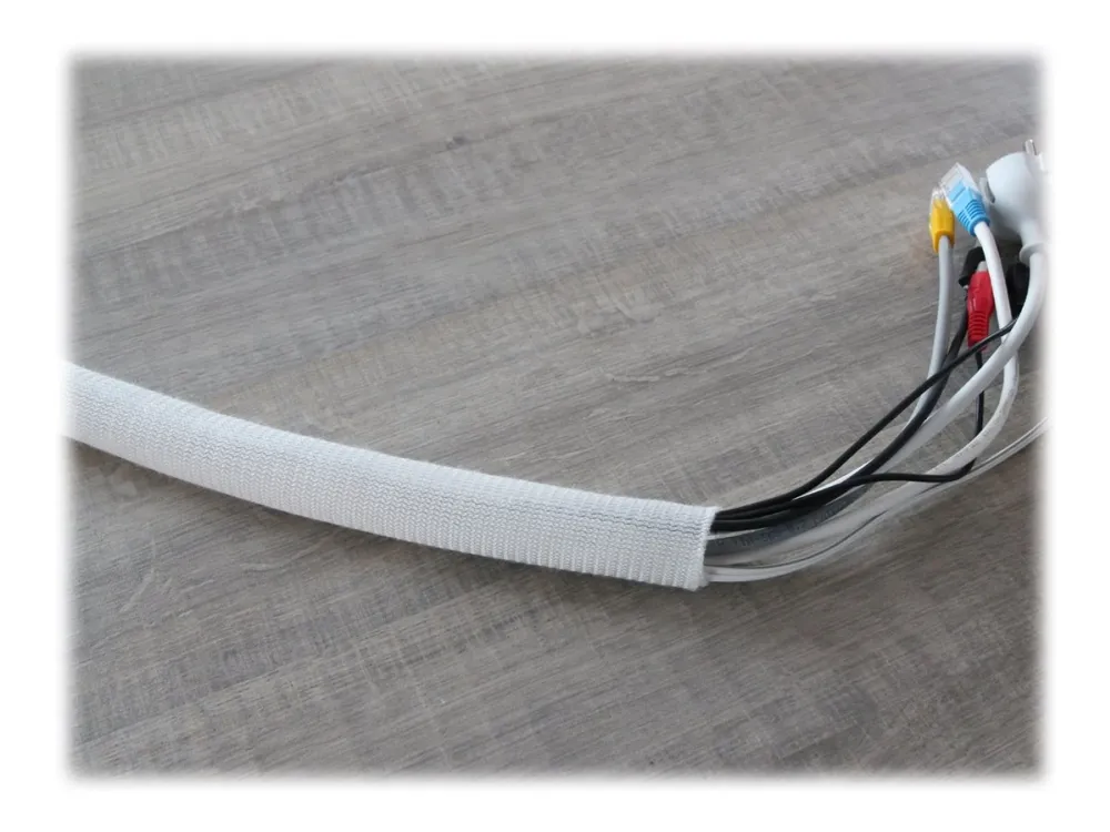 LTC PRO CABLE TUBE - Kabelisolering - 25 m - hvid