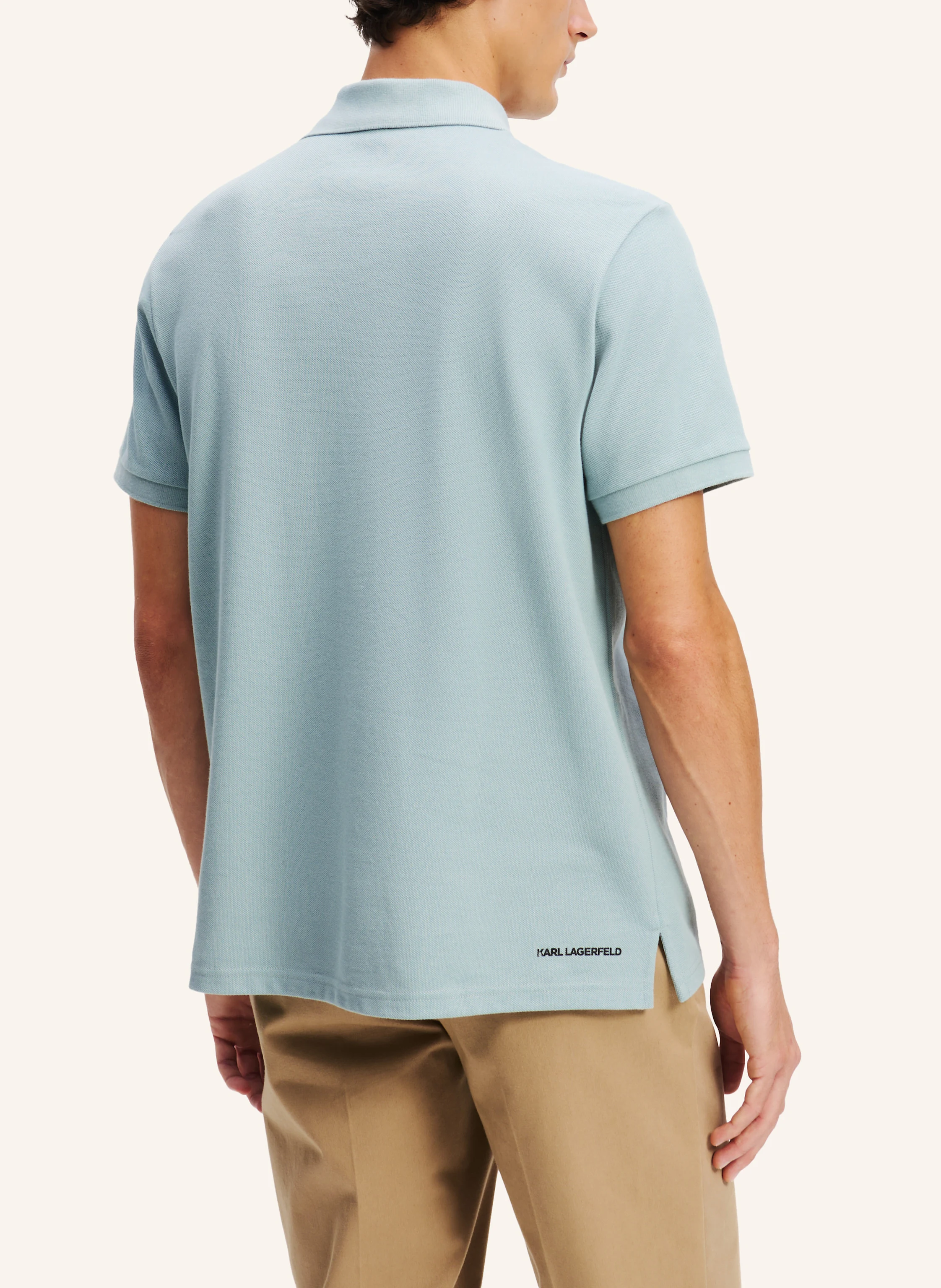 KARL LAGERFELD POLOSHIRT MIT KARL-LOGO