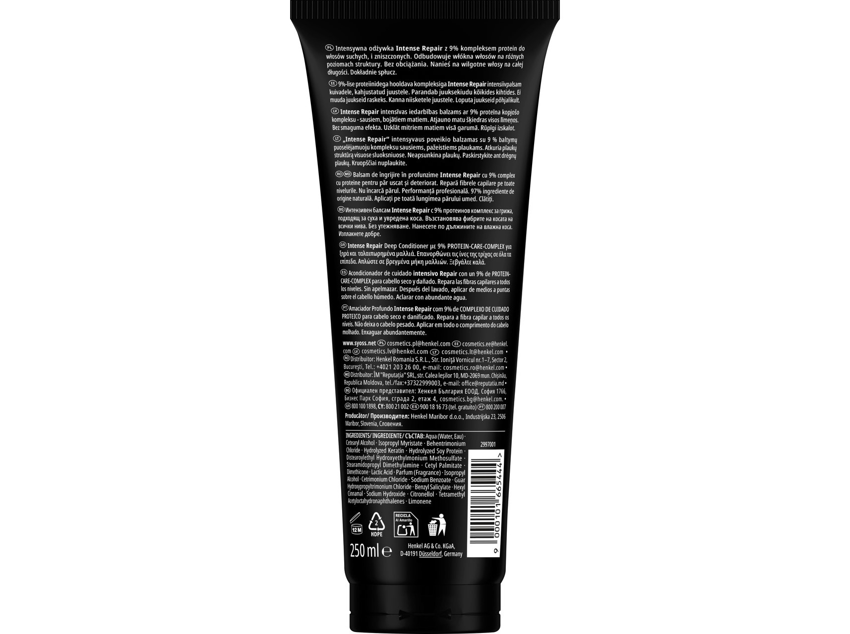 CONDICIONADOR SYOSS REPAIR DEEP 250 ML