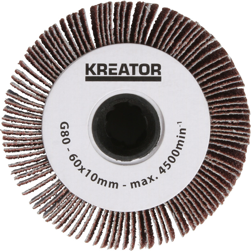 Lamellenschijf 80 Grit x 10mm