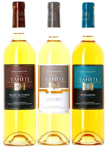 Assortiment 3 Vins de Tahiti - Les 3 Blancs