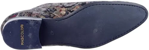Mascolori Tibetano Preto - maat 47 veterschoen zwart multi - maat 47 Calandschoen