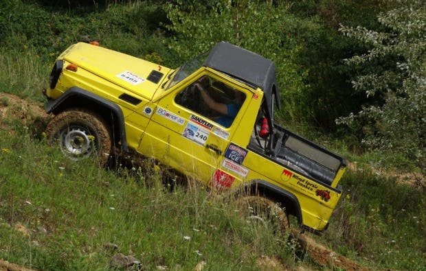 Geländewagen Offroad fahren Großmehring