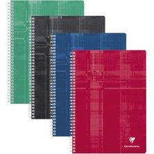 Cahier reliure intégrale, A4, ligné 8 + marge